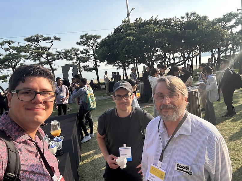 Mo with Andreas Fender and Scott Hudson